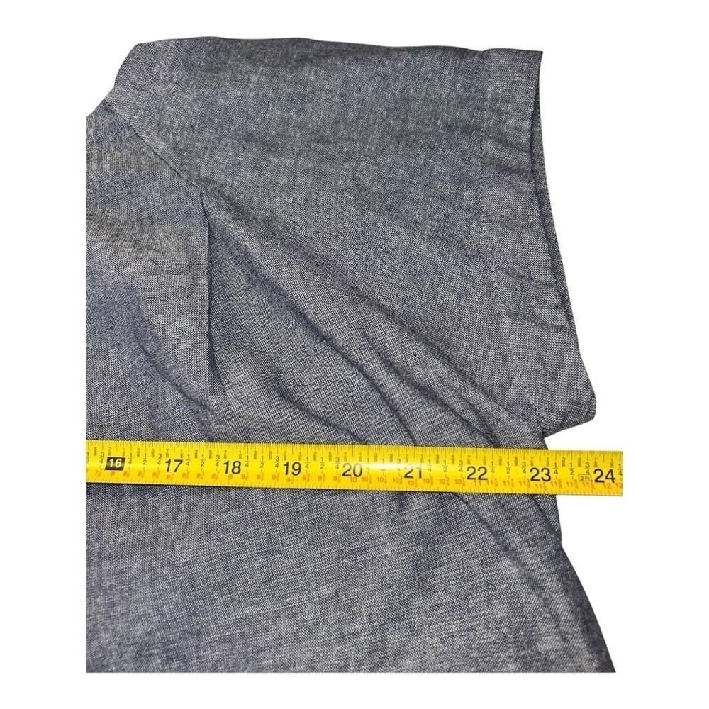 Free People Chambray TunicTop XS Gray Oversized Boho Coastal Pockets
Women’s New - Picture 6 of 14